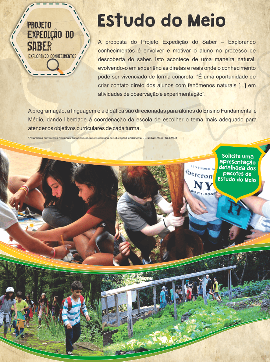 Acampamento Paiol Grande - Estudo do Meio